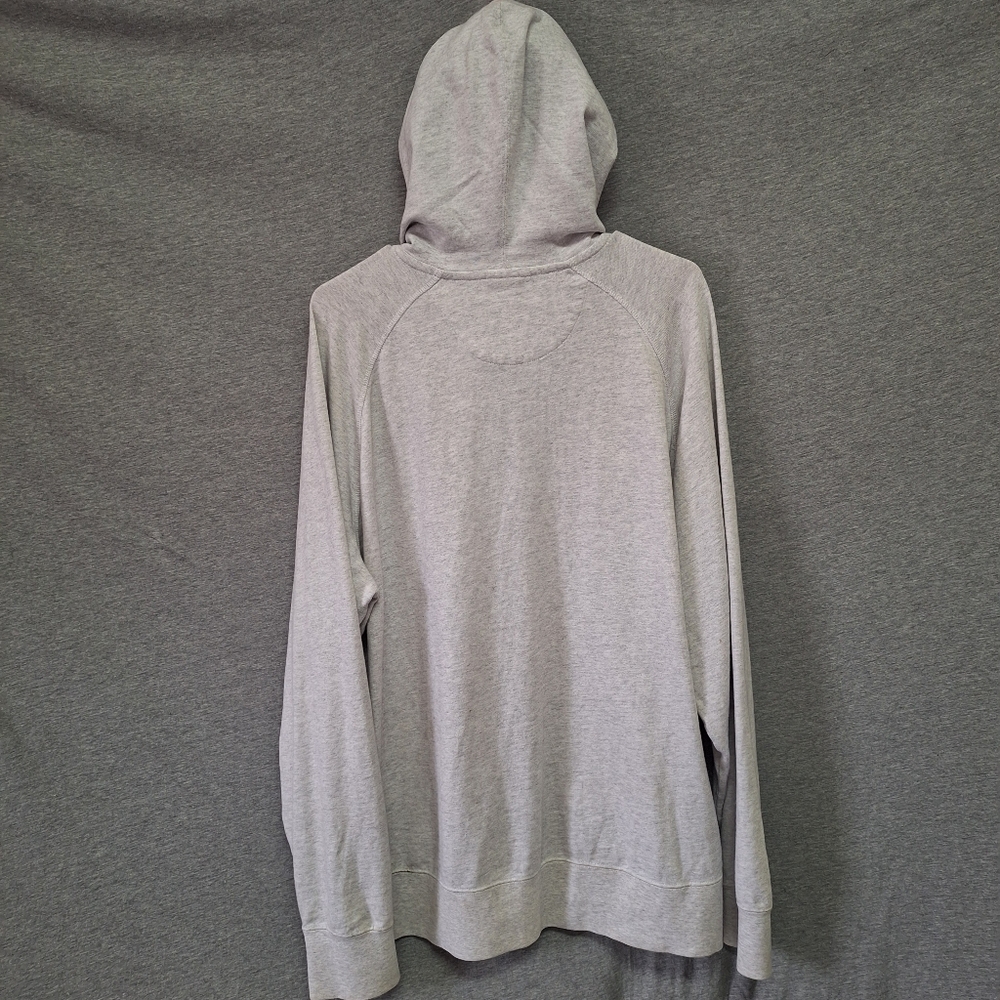 Nike Sportswear Gray/White Heathered Zip-Up Hoodie Size 2XLT - Picture 2 of 6